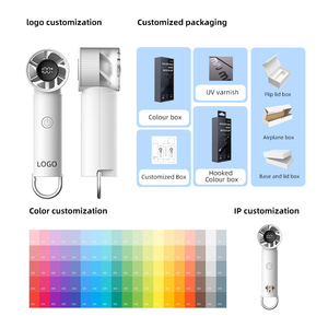 RYW风扇厂 FS2555 2迷你手持充电式散热便携风扇，适合户外家庭使用，高速，可当移动电源使用 - Product Image 6