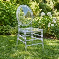 Chaises en plastique pour hôtels, salles de mariage, salles de banquet, chaises en plastique pour événements en plein air, chaises de mariage
