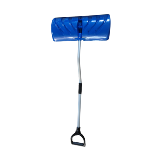 <span class=keywords><strong>Pelle</strong></span> à <span class=keywords><strong>neige</strong></span> à manche en aluminium de 26 pouces avec grande lame en plastique pour l'hiver - Product Image 2