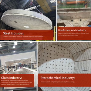 Chất lượng cao gốm chống cháy <span class=keywords><strong>Board</strong></span> 1200-1800c alumina gốm fiberboard cách nhiệt - Product Image 6