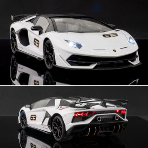 โมเดลรถสปอร์ตอัลลอยด์ อีวาน เอสวีเจ63 รุ่นซ่อนเร้น ขนาด 1:18 ของเล่นตกแต่งโลหะ สำหรับขายส่ง - Product Image 4