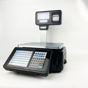 Dual Printing Thermal Printer Label Barcode Print Weight Scale Supermarket Retail Barcode Scales OIML Wifi <strong>Module</strong> 30kg - Product Image 4