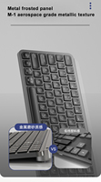 Clavier personnalisé silencieux et mince à 105 touches clavier bluetooth sans fil ABS pour iPad iPhone Macbook Windows IOS MacOS