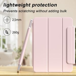 2017/2018 da iPad 9.7/không khí/2/ipad 5/6 mỏng bảo vệ trường hợp đầy đủ-góc từ tự động đánh thức/ngủ ẩn Bút Chì Chủ - Product Image 5