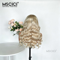 Perruque Lace Front en Cheveux Humains Ondulée Sans Colle Pré-Pluckée avec Ligne de Cheveux Naturelle, Dentelle Transparente, Fournisseur de Perruques 14-26 pouces
