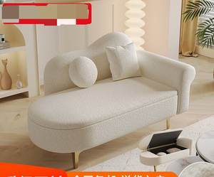 Sofá cama de toffee individual europeo para apartamento pequeño, diseño de concubina imperial mejorado, función reclinable, <span class=keywords><strong>Mini</strong></span> esponja para ropa - Product Image 2