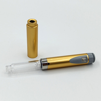 Stylo de distribution de dose en verre réutilisable en gros, avec capuchon métallique, multicolore, compatible cartouche 3ml, ODM OEM