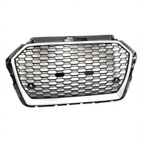 Pour Audi A3, mise à niveau vers la calandre d'origine 8P RS3, calandre noire en ABS, cadre chromé, anneau chromé, modèle 2016-2018