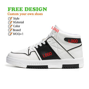 Chaussures de Skateboard en cuir pour hommes, chaussures de <span class=keywords><strong>basket</strong></span>-ball, de marque célèbre, de styliste, de fabricant personnalisé, <span class=keywords><strong>2023</strong></span> - Product Image 1