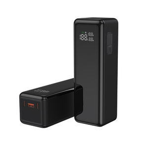 พาวเวอ<span class=keywords><strong>ร</strong></span>์<span class=keywords><strong>แบงค์</strong></span>ทรงก<span class=keywords><strong>ร</strong></span>ะบอก 100W PD <span class=keywords><strong>ร</strong></span>าคาโ<span class=keywords><strong>ร</strong></span>งงานถูก พร้อมหน้าจอ LCD แส<span class=keywords><strong>ด</strong></span>งผลอัจฉริยะ ช่องเสียบ Type-C คู่ อุปก<span class=keywords><strong>ร</strong></span>ณ์อิเล็กทรอนิกส์ - Product Image 1