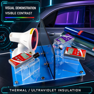 Film solaire de contrôle FS3150, mesure de la transmission IR UV, banc de test de teinte automobile - Product Image 3