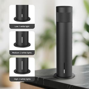 Difusor de Aroma Silencioso Portátil de Aleación de Aluminio sin Agua para Hoteles, Oficinas, con Aceite de Fragancia Silencioso, Aroma 360 - Product Image 5