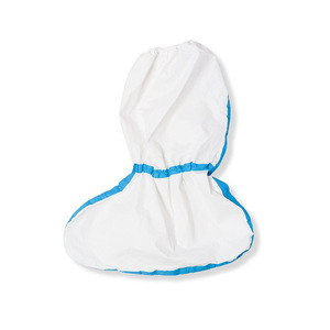 Jirelly Non-Woven Medical Shoe Covers Disposable White <b>Boot</b> Cover With Double Elastic Band Chemical Resistant <b>Pull</b>-On Safety - Product Image 5
