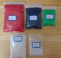 Billes en plastique POM Delrin solides personnalisées de 10 mm, 20 mm, 30 mm avec trou