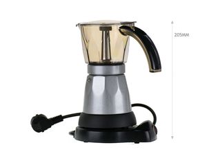 Ecoffee – accessoires de cuisine, machine à café expresso en argent 300ml Moka Pot à café et à thé - Product Image 2