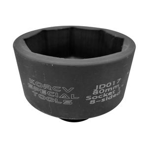 Korcv Truck Tools JD017 Socket <span class=keywords><strong>80</strong></span> mm a 8 lati per Volvo Scania Man Daf <span class=keywords><strong>Iveco</strong></span> Renault Benz Trucks - Product Image 1