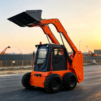 Mini-chargeuse compacte diesel 23 kW 25 CV à prix direct usine, 95 dB, pour ferme laitière