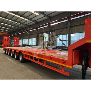 מכירה חמה באיכות גבוהה 6 סרן חובה כבדה יכול למשוך את הקרוון תחבורה כבד 100 טון 120 טון מיטה נמוכה קרוון מיטה - Product Image 2