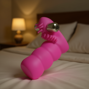 Vibrateur amplificateur de plaisir pour usage intime avec embout métallique et design flexible - Product Image 2