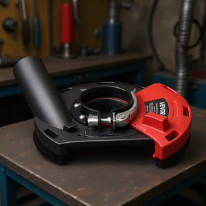 Colector de polvo para amoladora angular Vevor de 4-5 pulgadas con 6 entradas y abrazadera metálica para equipos de limpieza con aspiradora - Product Image 2