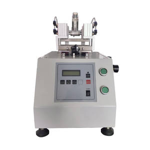 Máquina de Prueba de Decoloración de Cuero, Probador de Abrasión y Decoloración por Frotamiento de Cuero, Equipo de Prueba de Decoloración por Abrasión de Cuero - Product Image 1