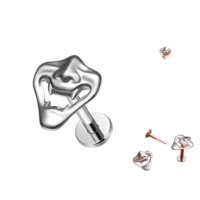 Boucles d'oreilles clous en titane et zircon Getta G23 en gros, bijoux de piercing corporel personnalisables pour le nez, cadeau de mariage