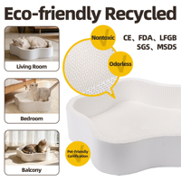 Griffoir pour chat de forme florale personnalisable, design minimaliste, durable, pour chats d'intérieur