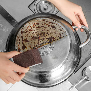 Éponge magique en oxyde d'aluminium pour le nettoyage, le décapage de la rouille, le nettoyage des casseroles, éponge diamantée pour le nettoyage de la cuisine - Product Image 1