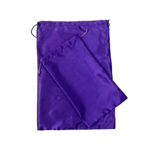Sac à cordon en satin de <span class=keywords><strong>Cin</strong></span>-SSD-13 bonne qualité Sac de lingerie en satin de rangement - Product Image 3