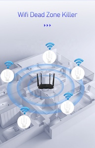 Amplificador <span class=keywords><strong>WiFi</strong></span> <span class=keywords><strong>de</strong></span> larga distancia, repetidor <span class=keywords><strong>de</strong></span> red inalámbrico <span class=keywords><strong>de</strong></span> doble banda con 4 antenas, extensor <span class=keywords><strong>de</strong></span> rango <span class=keywords><strong>Wifi</strong></span>, <span class=keywords><strong>intensificador</strong></span> <span class=keywords><strong>Wifi</strong></span> <span class=keywords><strong>de</strong></span> 1200Mbps - Product Image 5