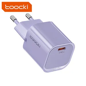 Toocki 20w Usb C Multicolour Wall Charger High Speed Kr Plug Gan Travel Portable Quick Charger Adapter