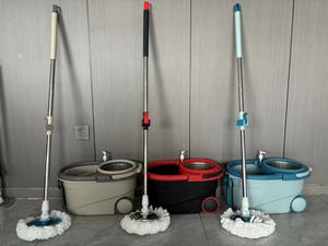 <strong>Spinning</strong> <strong>Mop</strong> <strong>Bucket</strong> with 360 Rotating Extensible Handle Household Cleaning Products for Floor Cleaning - Product Image 6