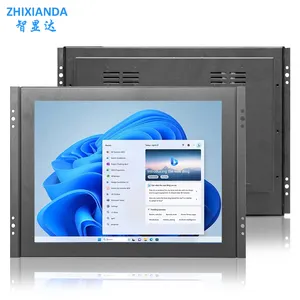 Zhixianda HD VGA 1024*768 mở khung Monitor 12 inch Vuông màn hình cảm ứng điện dung LED Monitor