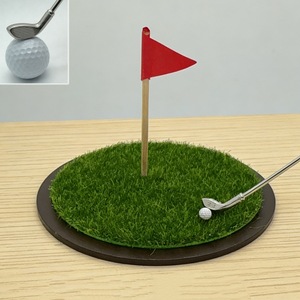 Miniature de maison de poupée, modèle de <span class=keywords><strong>club</strong></span> de golf, accessoire de scène extérieure BJD, ornement décoratif - Product Image 4