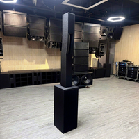 Columna de Sonido Activa de Metal de 12 Pulgadas, Altavoz Portátil de Dos Vías de 5 Pulgadas, Sistema de Sonido Profesional Line Array PA con Neodimio