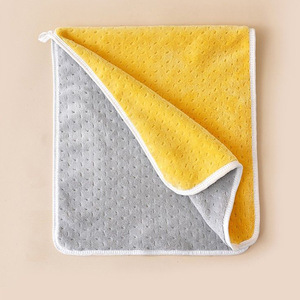 Toalla de Coral Chuhui, Gruesa, Absorbente, de Secado Rápido, para Baño, para Adultos, de Microfibra, Rectangular, de Color Sólido, para Uso Doméstico - Product Image 3