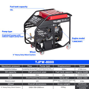 Unité de lavage haute pression 8000 psi 36 CV pour le nettoyage des ponts et les projets d'infrastructure à grande échelle - Product Image 6