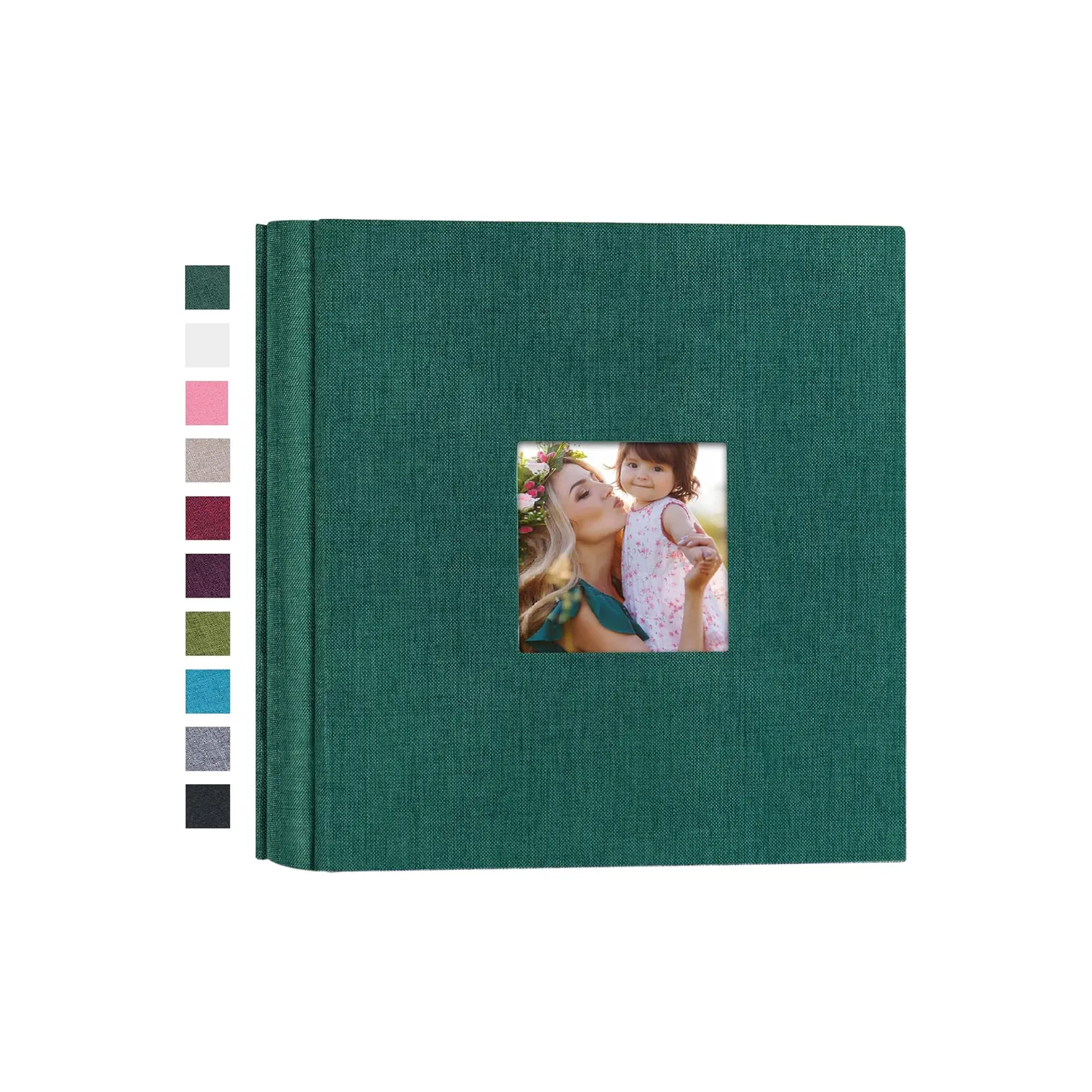 البيع بالجملة تصميم نموذج مخصص لبطاقة الصور ألبوم صور ورقية ألبوم صور 4×6 تخرج ألبوم من الكتان صورة الذكرى