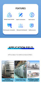 أجهزة استشعار مستوى المياه بالموجات فوق الصوتية, أجهزة استشعار مستوى المياه ، خزان معدني من المعدن ، أجهزة استشعار مستوى المياه ، أجهزة استشعار مستوى الزيت - Product Image 4