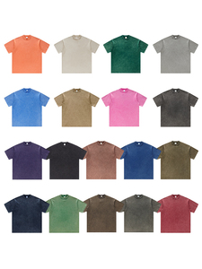 Camisetas de Algodón Lisas de Cuello Redondo, Estilo Vintage, Personalizadas con Gráficos Urbanos de Alta Calidad para Hombre - Product Image 5