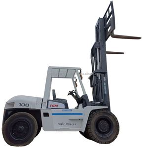 Montacargas Contrapesado Usado TCM Japón de 10T en Excelente Estado, Motor Diésel Isuzu, 1 Año de Garantía, Venta Caliente, Precio de Fábrica - Product Image 1