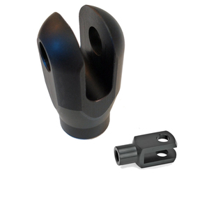 Tùy chỉnh gia công centre & các bộ phận nhôm clevis Pin ngã ba đầu phần thủy lực clevis - Product Image 2