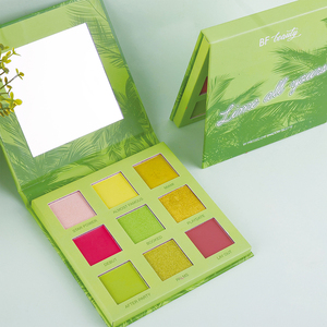 Paleta de <span class=keywords><strong>Sombras</strong></span> de Ojos <span class=keywords><strong>Anylady</strong></span> Roja, Paleta de <span class=keywords><strong>Sombras</strong></span> de Ojos en Libro de Buena Calidad, Tonos Marrones Ahumados Brillantes, Mini Paleta de <span class=keywords><strong>Sombras</strong></span> de Ojos de 9 Colores - Product Image 3