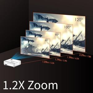 <span class=keywords><strong>BenQ</strong></span> TK710STi Mini projecteur vidéo DLP <span class=keywords><strong>4K</strong></span> HDR 240Hz faible latence 2G RAM prise US FPS Modes de sport lampe LED 3000 Lumens intégré - Product Image 5