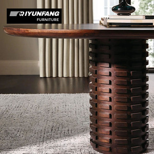 Tavolo da Pranzo Ovale <span class=keywords><strong>in</strong></span> <span class=keywords><strong>Legno</strong></span> Massello Fatto a Mano, Stile Nordico Elegante e Moderno, Ecologico e Stabile per Arredamento Casa e Ristoranti - Product Image 3
