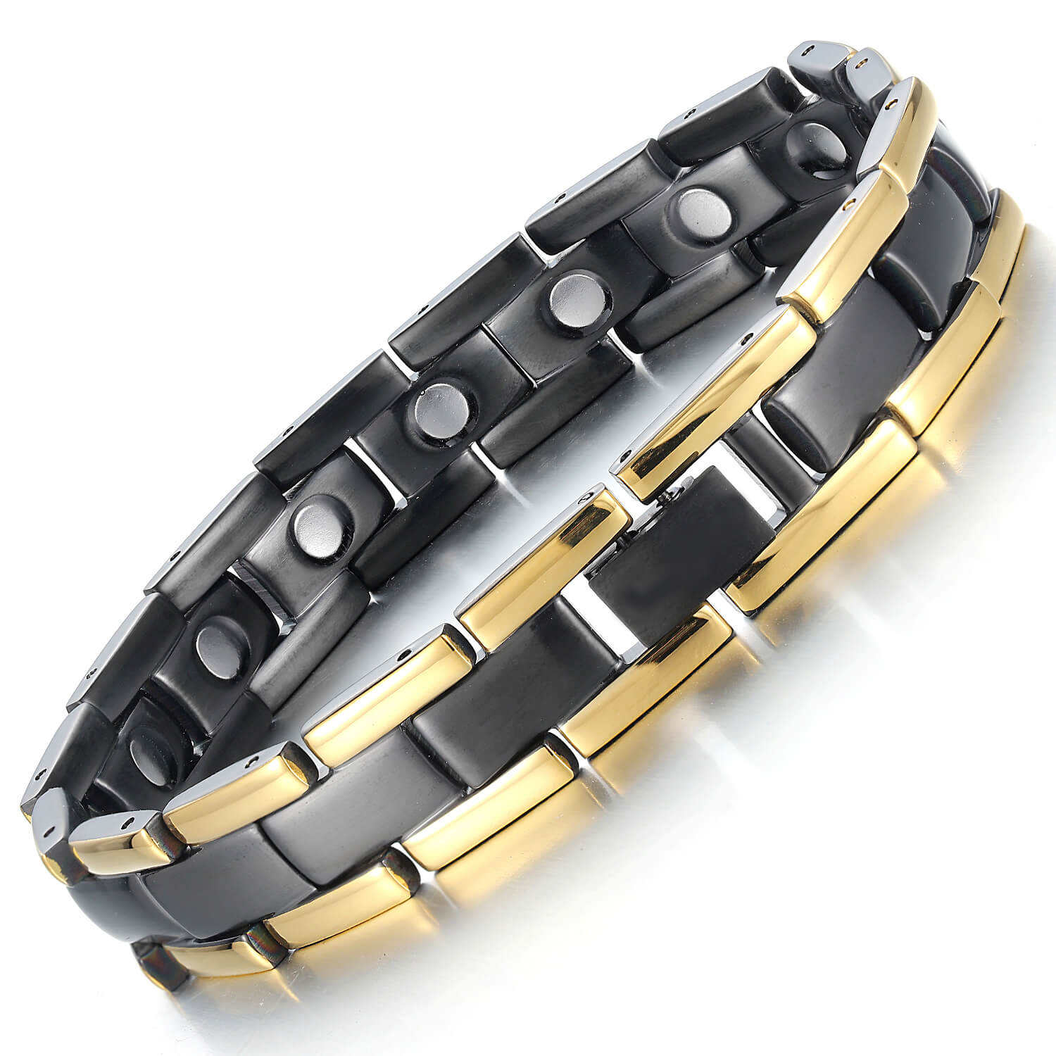 Best Sleeping Arthritis Stainless Steel Men Magnetic Bracelet
