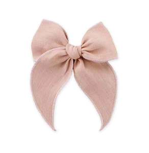 Grandi Fiocchi per Capelli in Lino Fatti a Mano Personalizzati per Bambine e Ragazze - Product Image 2