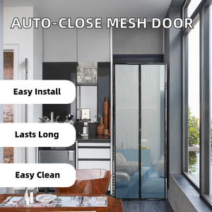 Tự động đóng cửa rèm từ chống ruồi muỗi <span class=keywords><strong>Net</strong></span> cho cửa & cửa sổ màn hình - Product Image 5