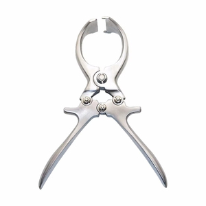 Pince de castration en acier inoxydable, instrument chirurgical vétérinaire pour procédures hospitalières, fourniture vétérinaire - Product Image 1