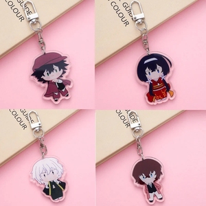 อะนิเมะ <span class=keywords><strong>bungou</strong></span> พวงกุญแจสุนัขจรจัดสำหรับผู้หญิงผู้ชายรูปการ์ตูนพวงกุญแจเครื่องประดับกระเป๋านักเรียนพวงกุญแจจี้น่ารัก - Product Image 2